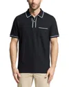 Psycho Bunny Bradford Pique Polo In Black