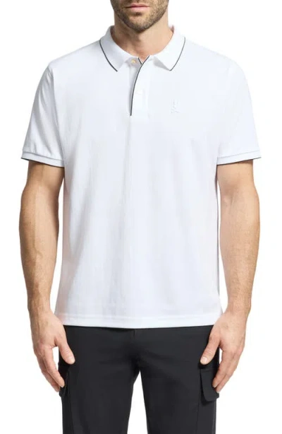 Psycho Bunny Bryce Performance Polo In White