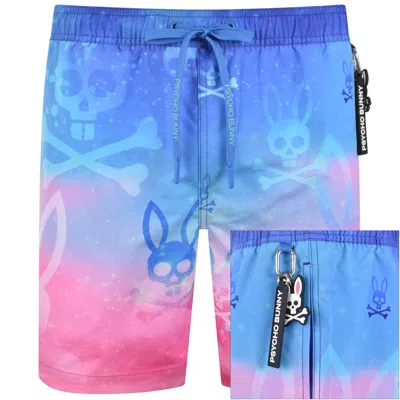 Psycho Bunny Caspian Swim Shorts Begonia Pink