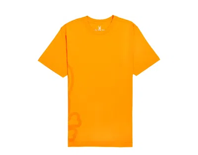 Psycho Bunny Chatham Yukon Gold Men's Tee Shirt B6u996u1pc-ykg In Yellow