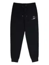 Psycho Bunny Chester Track Pants In Black