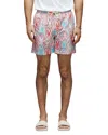 Psycho Bunny Chuck 5.75 Lightweight Swim Trunks In Gray