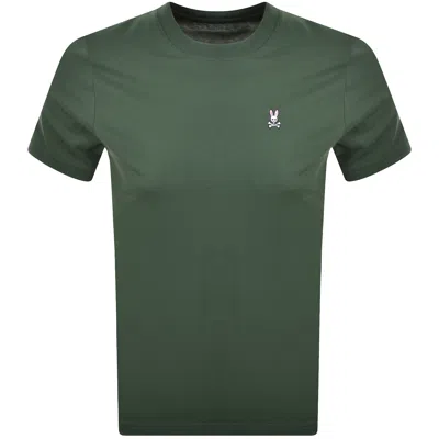 Psycho Bunny Classic Crew Neck T Shirt Green