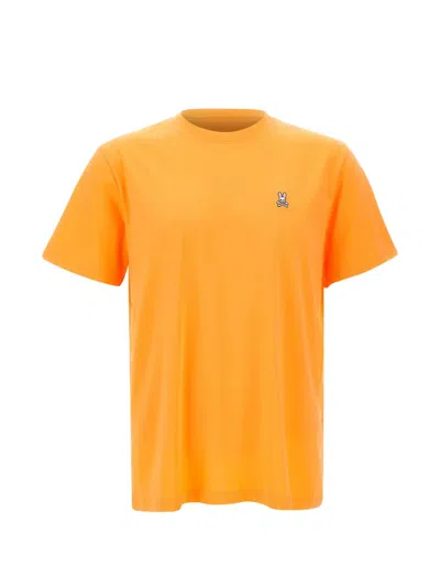 Psycho Bunny Classic Crew-neck T-shirt In Gold