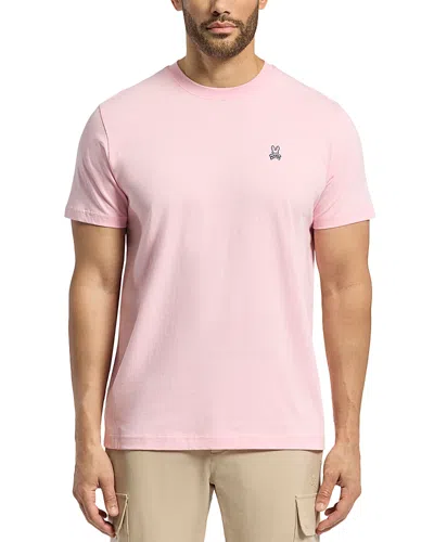 Psycho Bunny Classic Logo Tee In Romance Rose