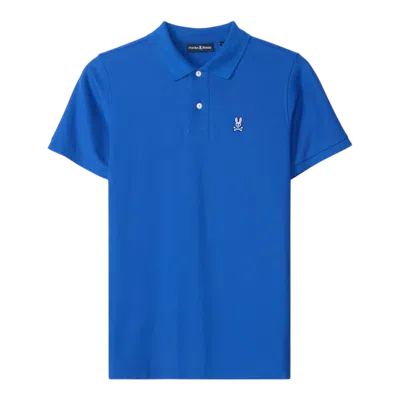 Psycho Bunny Classic Polo In Baritone Blue Men In Multi