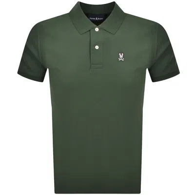 Psycho Bunny Classic Polo T Shirt Green