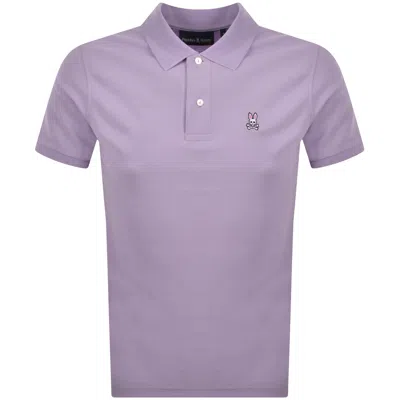 Psycho Bunny Classic Polo T Shirt Purple