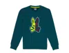 Psycho Bunny Cooper Sweatshirt In Green