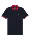 Psycho Bunny Cotton Polo Shirt In Blue