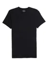 Psycho Bunny Crew-neck Undershirts (pack Of Two) In Black