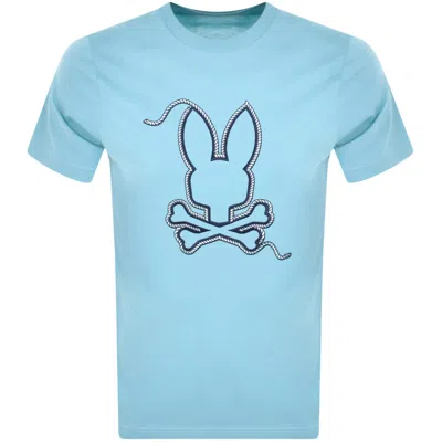 Psycho Bunny Cyrus T Shirt Blue