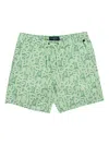 Psycho Bunny Damon Swim Shorts In Green