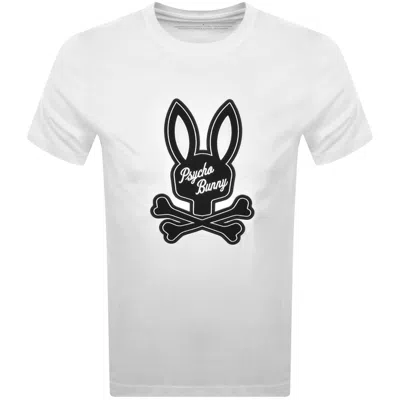 Psycho Bunny Derek Ss T Shirt White