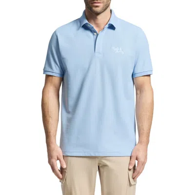 Psycho Bunny Desert Solid Piqué Polo In Serenity