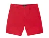 Psycho Bunny Diego Brilliant Red Men's Shorts B6r790n1ce-bri In Red