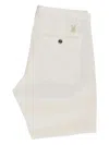 Psycho Bunny Diego "sea Salt" Chino Shorts In White