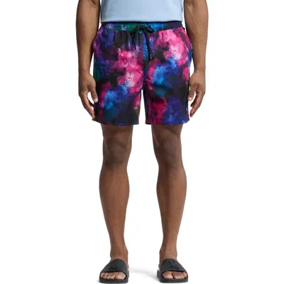 PSYCHO BUNNY PSYCHO BUNNY DOKOS PRINT SWIM TRUNKS