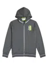 Psycho Bunny Dovedale Hoodie In Gray