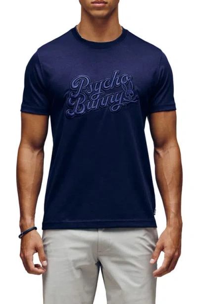Psycho Bunny Elias Appliqué Logo T-shirt