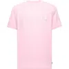 Psycho Bunny Elliot Pima Cotton Graphic T-shirt In Romance Rose
