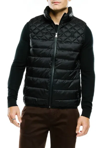 Psycho Bunny Emerik Puffer Vest In Black