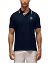 Psycho Bunny Fenley Pique Polo In Black