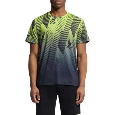 Psycho Bunny Fletcher Print Performance T-shirt