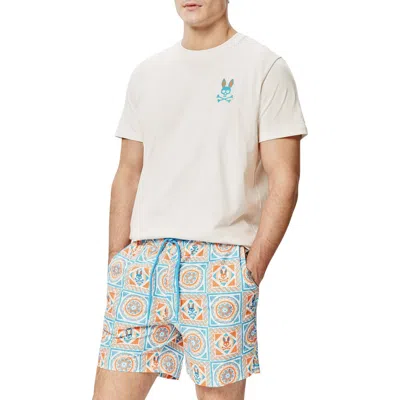 Psycho Bunny Frank Back Graphic T-shirt In Brown
