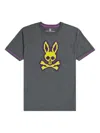 Psycho Bunny Hatton T-shirt In Gray