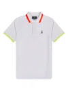 Psycho Bunny Hayfield Polo Shirt In Gray