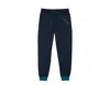 Psycho Bunny Howgate Camouflage-embroidered Track Pants In Blue