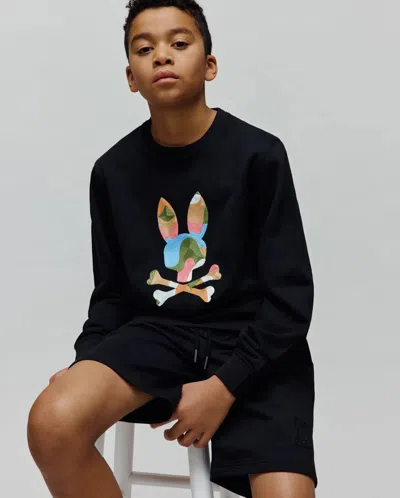 Psycho Bunny Kids Ara Crew In Multi