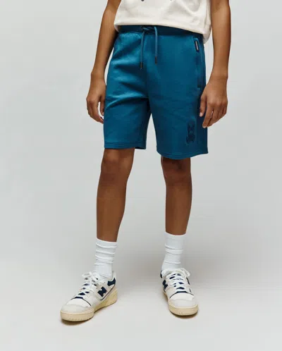 Psycho Bunny Kids Barry Modal Short 3 1/2"- 7 1/4" In Blue