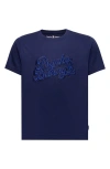Psycho Bunny Kids' Elias Embroidered T-shirt In Blue