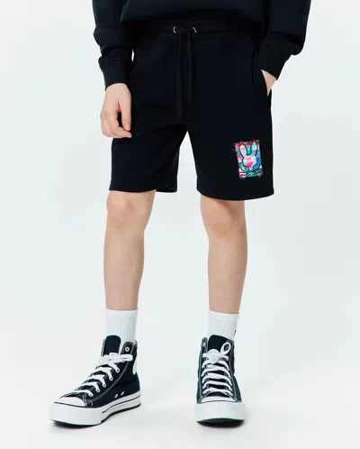 Psycho Bunny Kids Isaac Short In Black