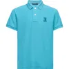 Psycho Bunny Kids' Ivins Pima Cotton Piqué Polo In Navagio Bay
