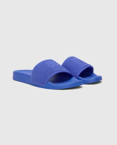 Psycho Bunny Kids Knit Slides In Multi