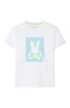 PSYCHO BUNNY KIDS' LIVINGSTON EMBROIDERED GRAPHIC T-SHIRT