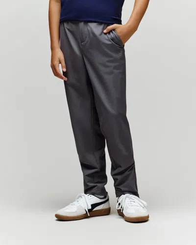 Psycho Bunny Kids Mathieu Commuter Pant In Gray