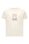 Psycho Bunny Kids' Seth Appliqué Graphic T-shirt In Gray
