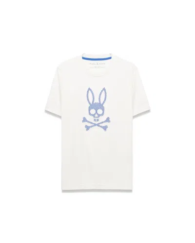 Psycho Bunny Kids Stan Graphic Tee In White
