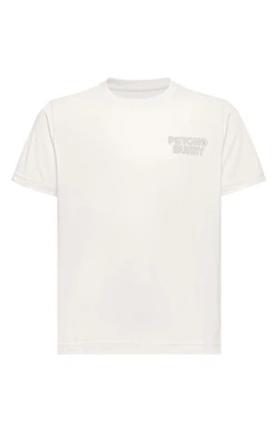 Psycho Bunny Kids' Sydney Logo Graphic T-shirt In Neutral