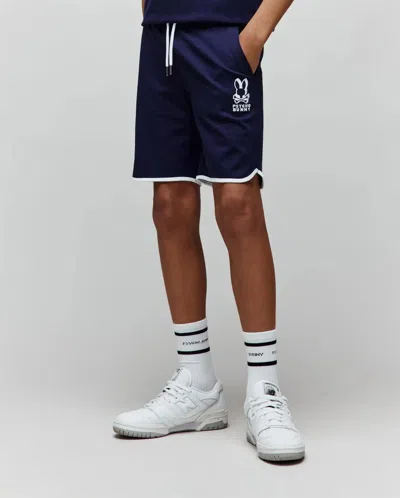 Psycho Bunny Kids Toby Short 3 1/2"- 7 1/4" In Blue