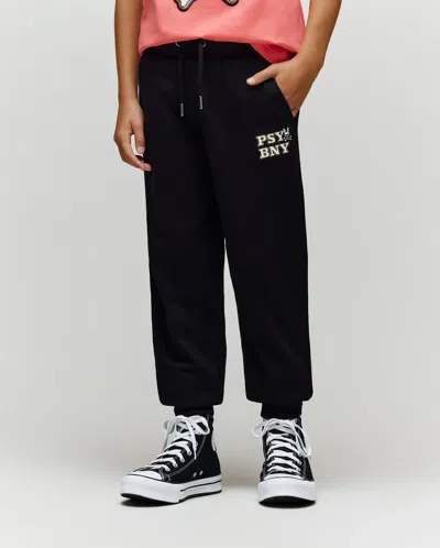 Psycho Bunny Kids Wade Sweatpant In Black