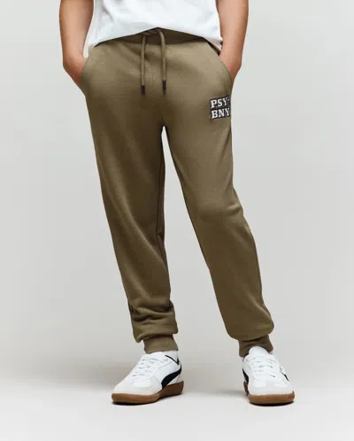 Psycho Bunny Kids Wade Sweatpant In Green