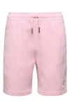 Psycho Bunny Kids' Willis Elastic Waist Chino Shorts In Pink