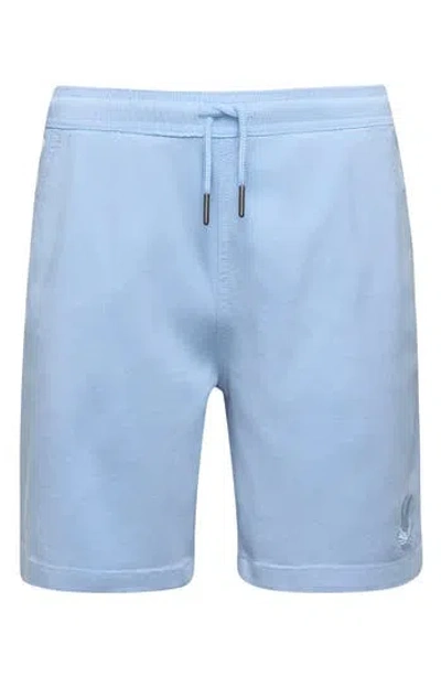 Psycho Bunny Kids' Willis Stretch Shorts In Blue