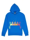 Psycho Bunny Lafayette Hoodie In Blue