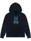 Psycho Bunny Lenox "navy" Hoodie In Blue